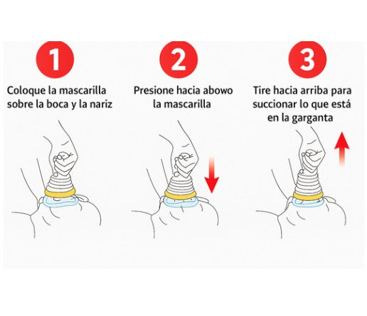Instrucciones dispositivo anti-atragantamiento